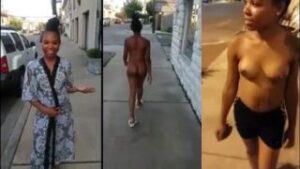 Petite African-American Lady Walks Down The Street Naked (Watch Full Video) 1 imgonline com ua twotoone EQkElxBxYrmXlQ 320x180 1 Petite African-American Lady Walks Down The Street Naked (Watch Full Video)