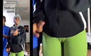 OMG Check Out Tiktoker Jarvis Pussy Print In Leggings 300x185 1 Jarvis Pussy Trending On Instagram & TikTok (See Photos & Video)