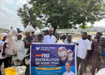 IMG 20251231 WA0000 Fatade Olamilekan Idowu embarks on food distribution programs for hundreds of Osun inhabitants