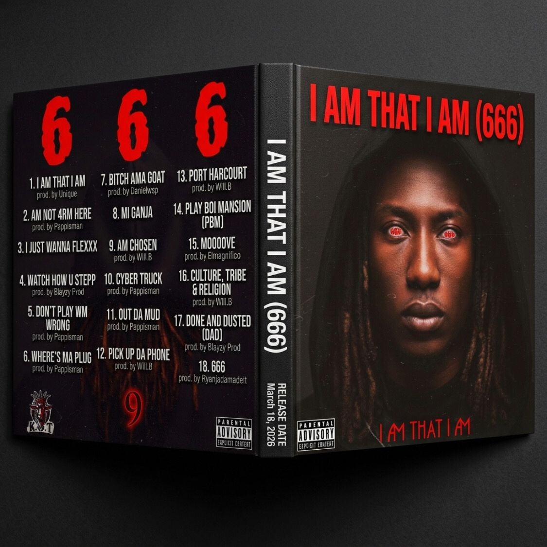 IMG 20260511 WA0013 The King of Trap Returns: Pappisman Drops I AM THAT I AM (666)